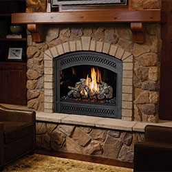 Fireplace Xtrordinair 864 TRV 40K Deluxe Gas Fireplace