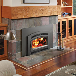 Fireplace Xtrordinair Medium Flush Wood Hybrid-Fyre Wood Insert